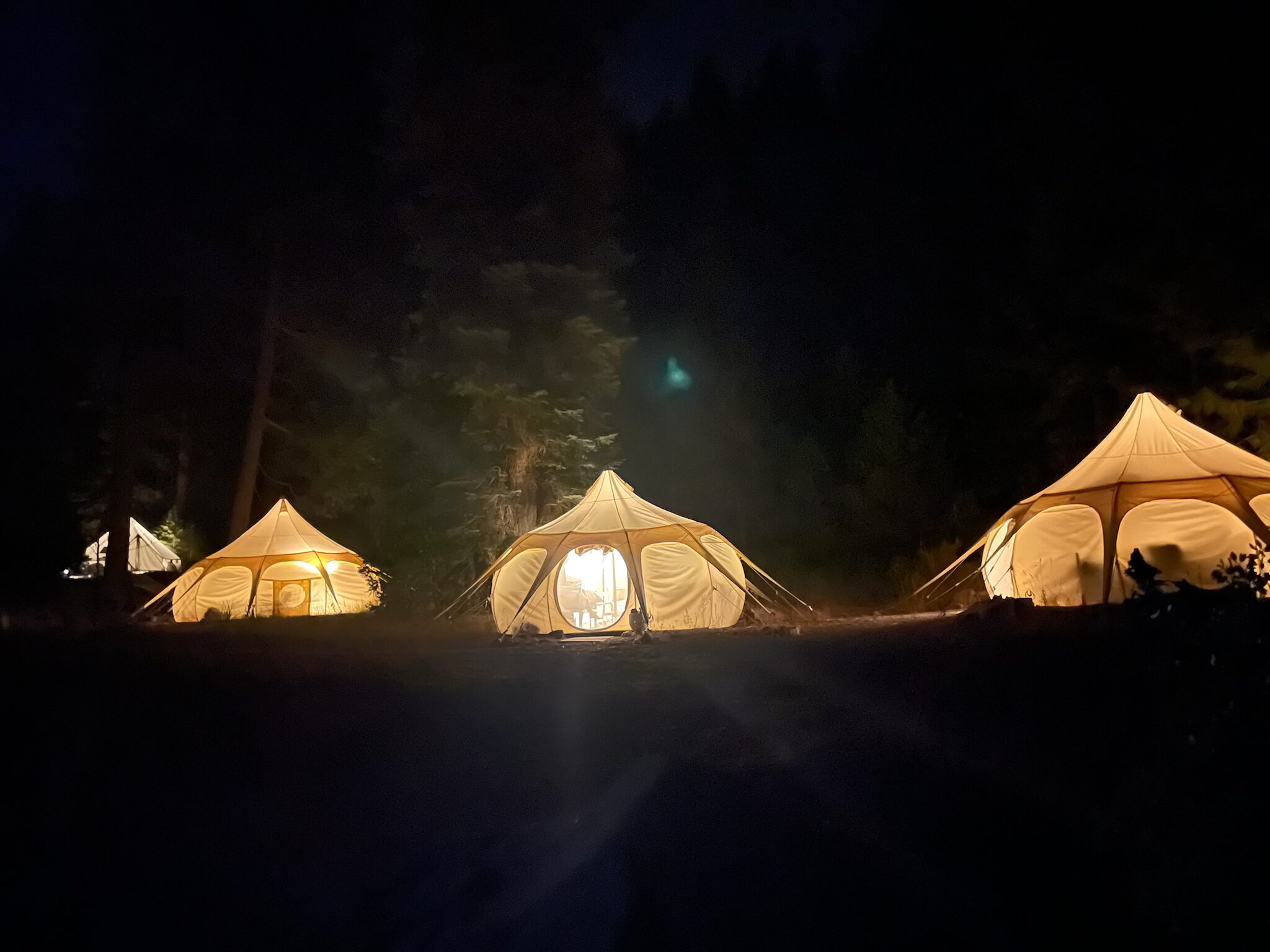 Shasta glamping tents